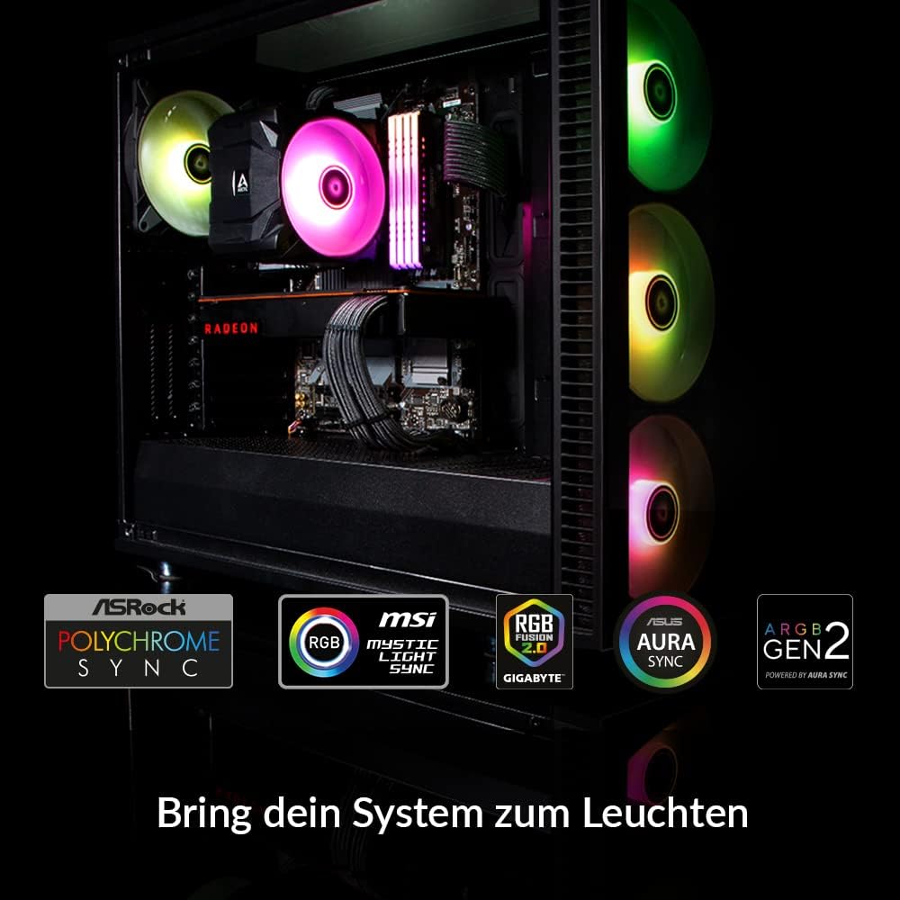 ARCTIC Freezer i35 A-RGB - Intel spezifischer Single-Tower-CPU-Kühler mit A-RGB, druckoptimierter 12