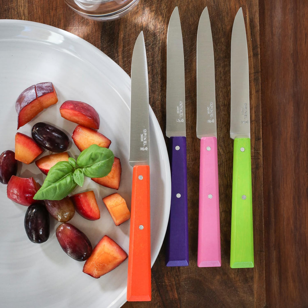 Opinel Messersatz Esprit Pop, versch. Farben Messer Set, Stahl, grau, M