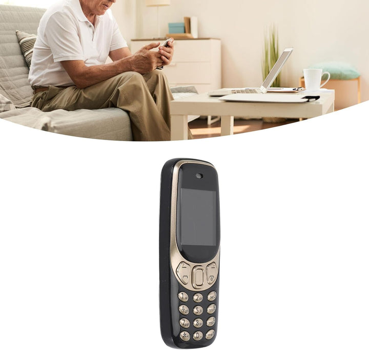 VBESTLIFE Mobiltelefon für Senioren, 2G GSM Entsperrtes Mobiltelefon, Grosse Grosse Schriftart, Gros