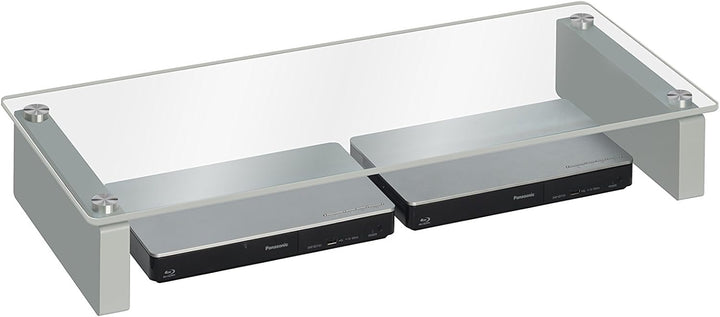 MAJA Möbel Media TV-Board, Glas, Klarglas, 82 x 35 x 12,20 cm 82 x 35 x 12,20 cm Klarglas, 82 x 35 x