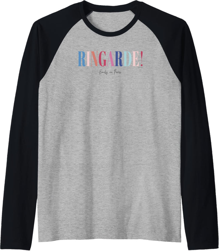 Emily In Paris Ringarde Logo Raglan
