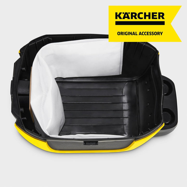 Kärcher Original Vliesfilterbeutel, 4 Stück, WD 1 Compact Battery, Weiss
