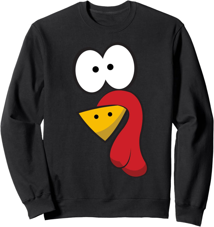Funny Turkey Face Sweatshirt