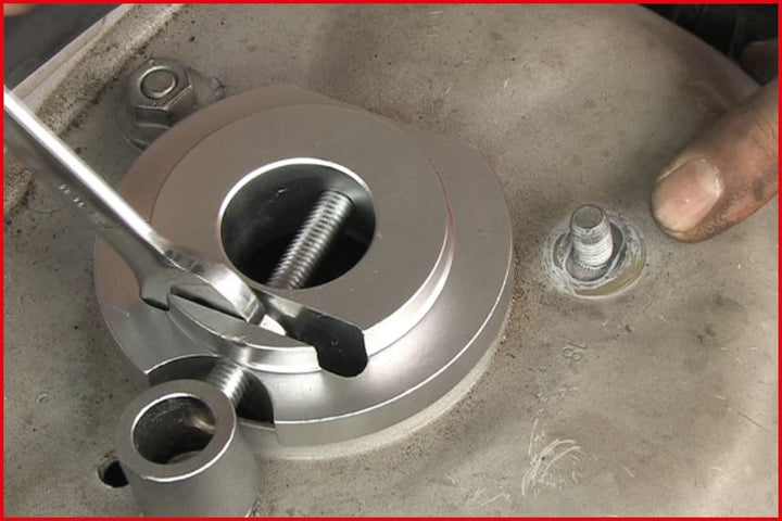 KS Tools 150.1820 BMW-Sturzeinstellwerkzeug-Satz, 2-tlg.