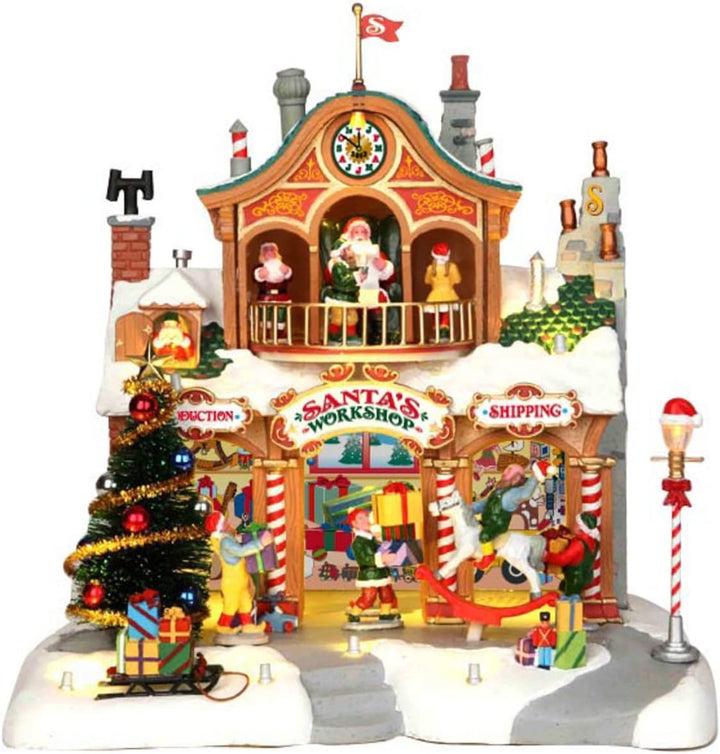 Lemax - Santa's Wonderland - Sights & Sounds: Santa's Workshop - (35558-UK)