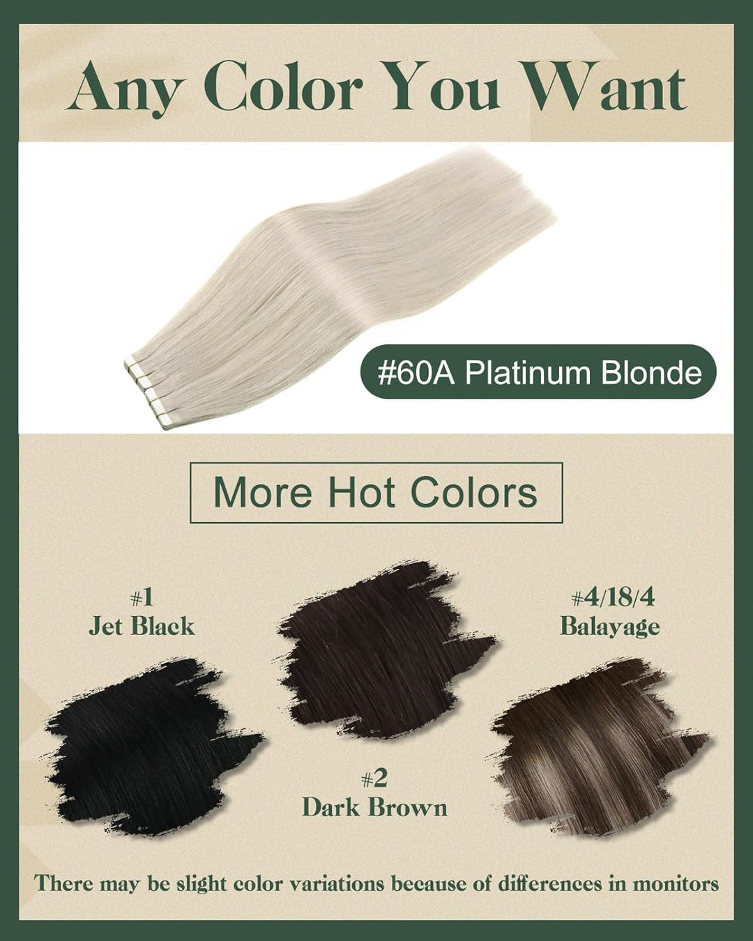 Ugeat Tape Extensions Echthaar 55cm Echthaar Tape in Extensions Blond Remy Echthaar Weissblond Unsic