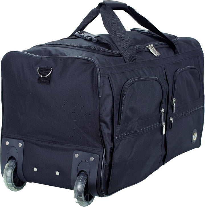 Rockland Gepäck 76,2 cm Rolltasche, Schwarz, Einheitsgrösse, Reisetasche mit Rollen Einheitsgrösse S