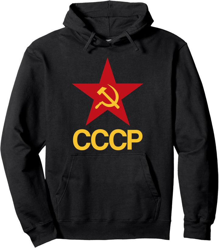 CCCP SSSR in Kyrillischer Schrift Russisch Pullover Hoodie