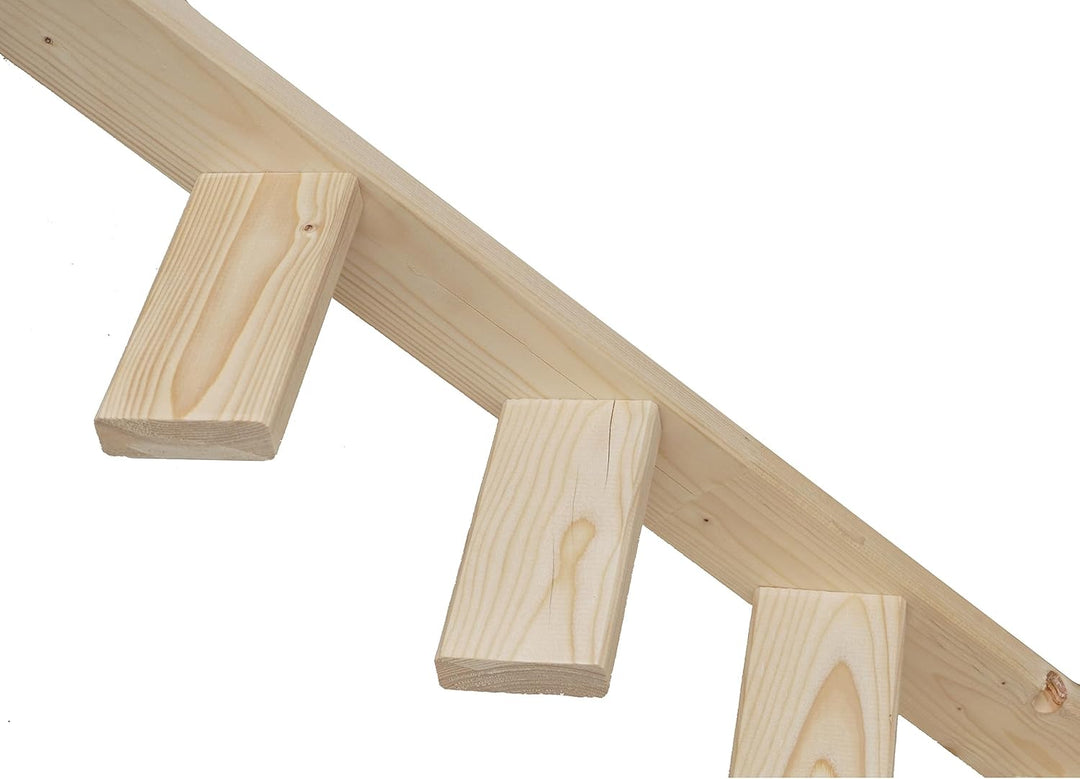Katzenstufen Katzenleiter Katzentreppe Wandmontage Kletterwand 5 Stufen 1m (Katzenstufen), Katzenstu