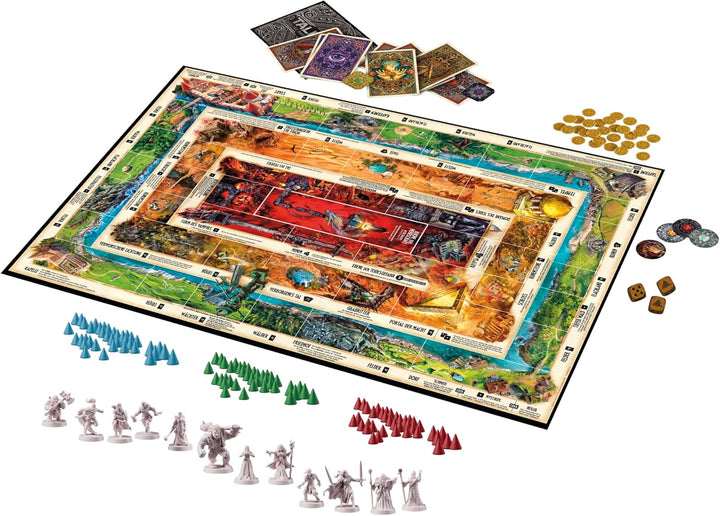 Talisman: Die magische Quest Brettspiel, 5. Auflage - Deutsche Version, Mehrfarbig., Talisman