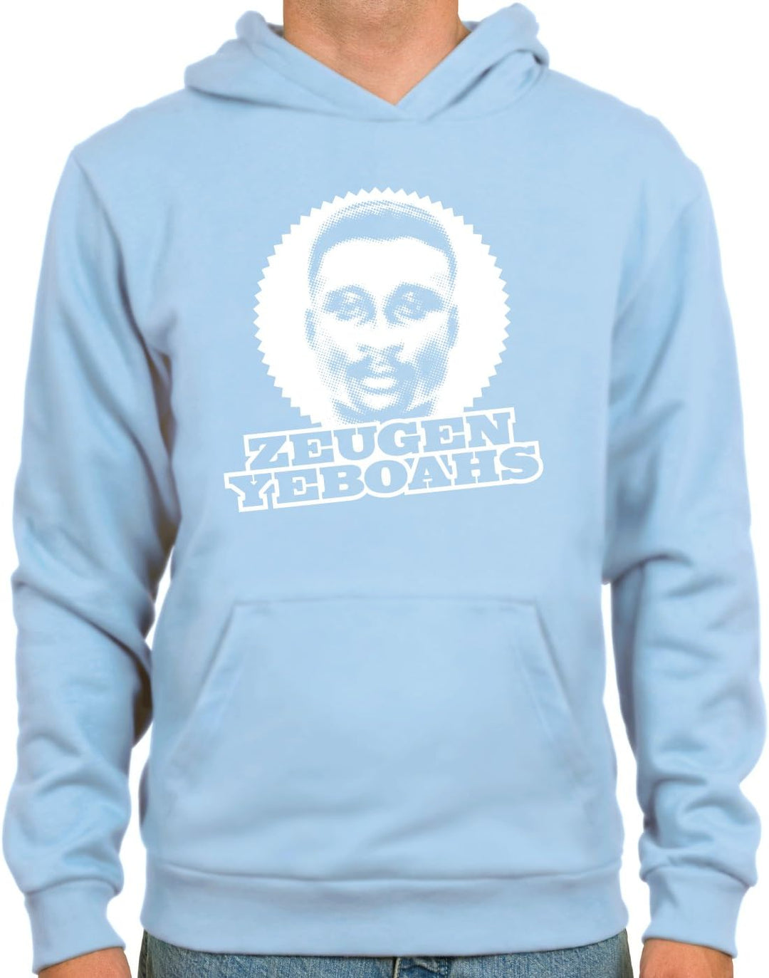 SpielRaum Hoodie Anthony Tony Yeboah ::: Farbauswahl: SkyBlue oder Navy ::: Grössen: S-XXL ::: Fussb
