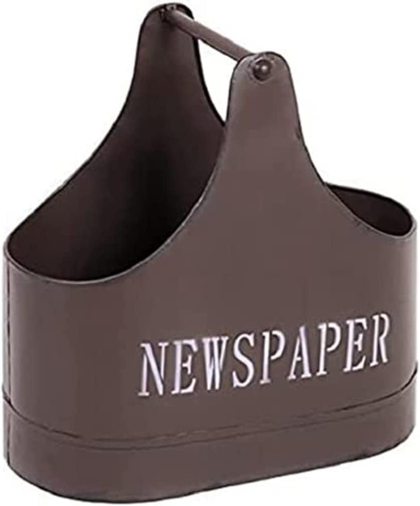 HAKU Möbel 28995 Zeitungsständer, 27 x 44 x 44 cm, Vintage