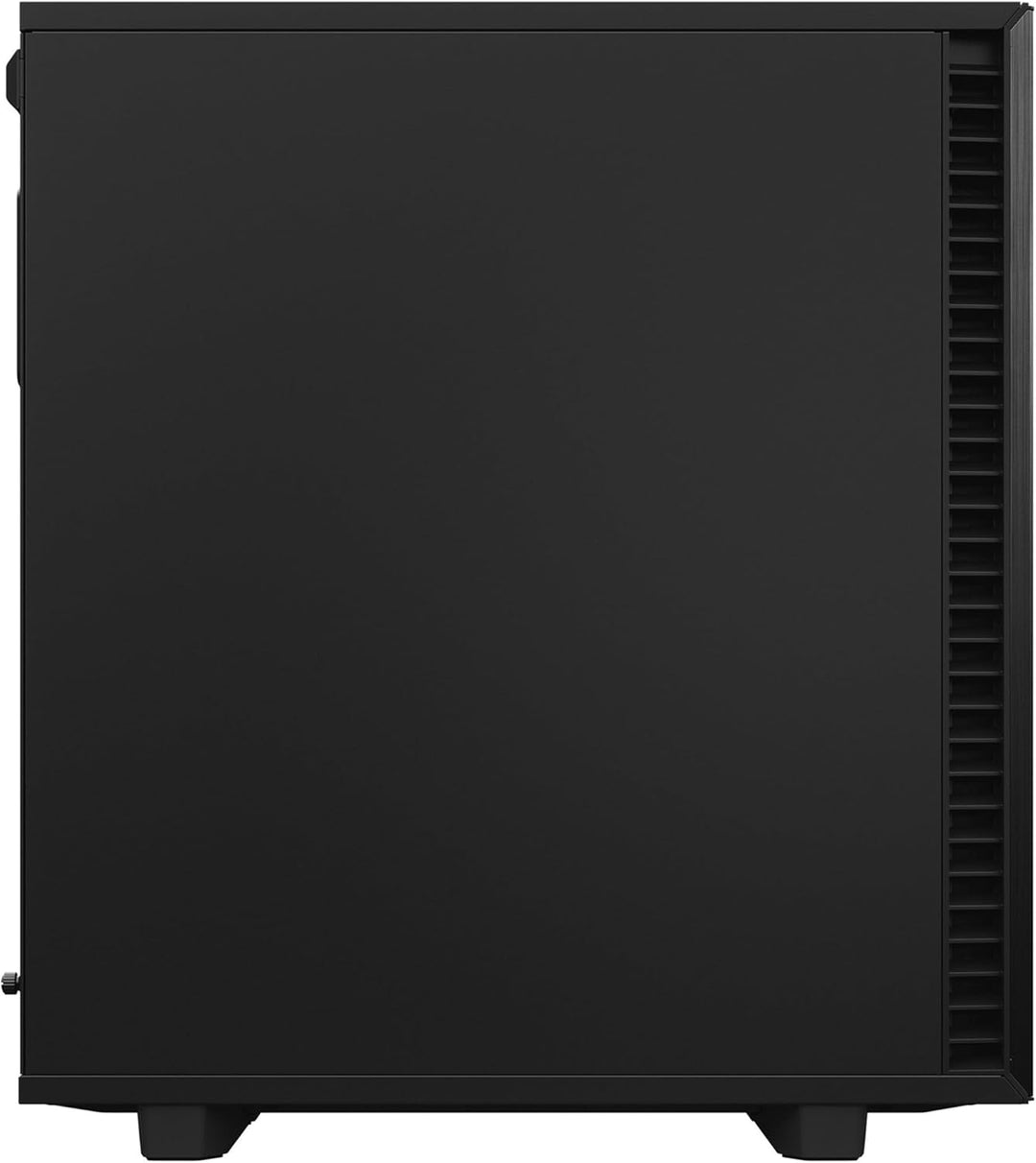Fractal Design Define 7 Compact Black, kompaktes ATX PC Gehäuse aus Aluminium/Stahl, gedämmt für Sil