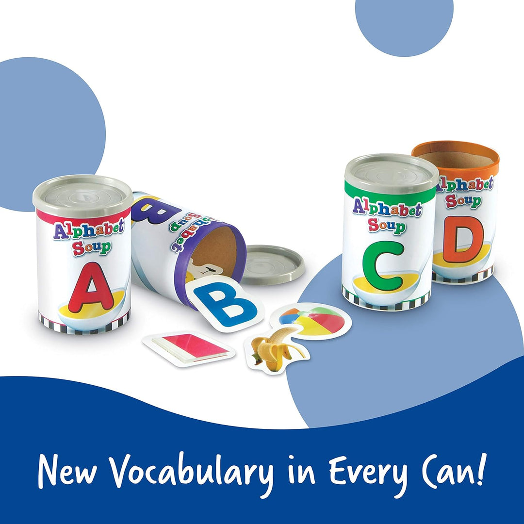 Learning Resources Sortierspiel „Buchstabensuppe“ Suppensortierer, Suppensortierer