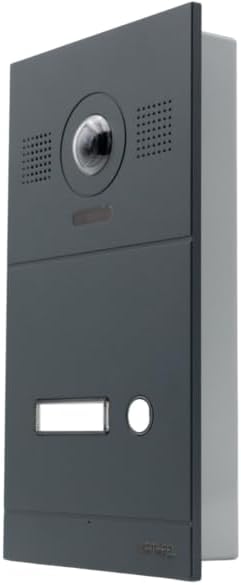 MATHFEL 2 Draht Bus IP Video Türsprechanlage 170 Grad Kamera, Aussenstation in Aluminium, Full HD Au