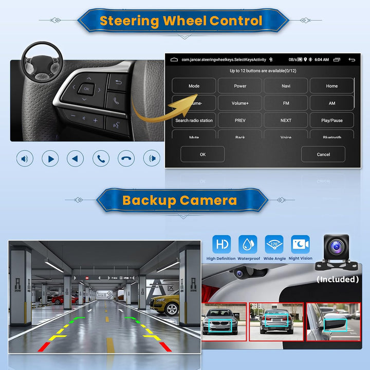 Android 15 Autoradio für Opel Movano 2 Renault Master 3 Nissan mit Wireless CarPlay Android Auto 2+6