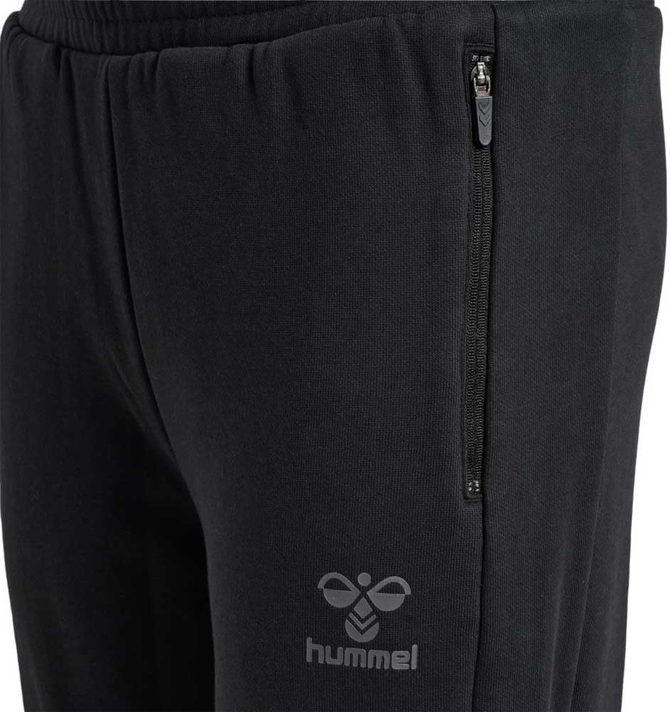hummel Verstellbare Taille Pants Hmloffgrid Multisport Kinder Grösse 116 Jet Black/Forged Iron, 116