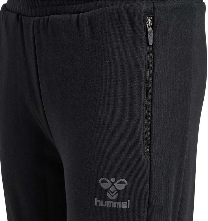 hummel Verstellbare Taille Pants Hmloffgrid Multisport Kinder Grösse 128 Jet Black/Forged Iron, 128
