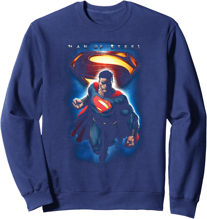 Superman Man of Steel Superman & Symbol Sweatshirt