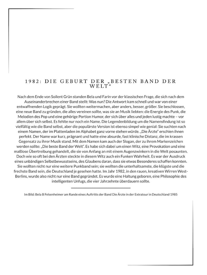 Rebellen mit Herz: Die Biografie über Die Ärzte. Hochwertige Hardcoverausgabe, Gebundenes Buch