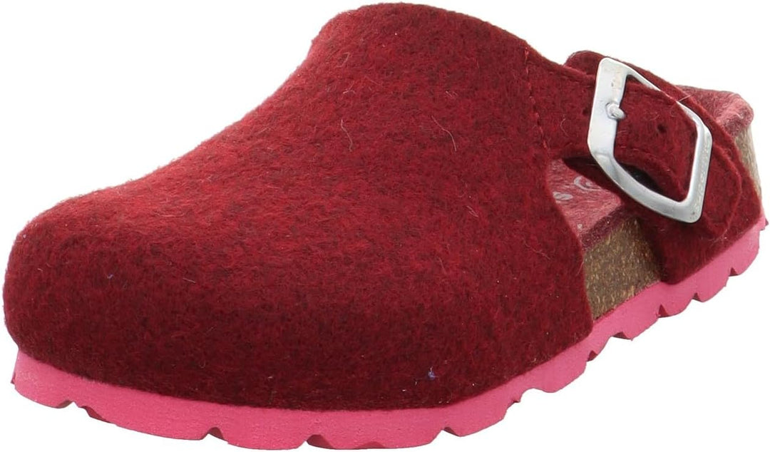 Superfit Mädchen FUSSBETTPANTOFFEL Pantoffeln 27 EU Rot 5010, 27 EU Rot 5010