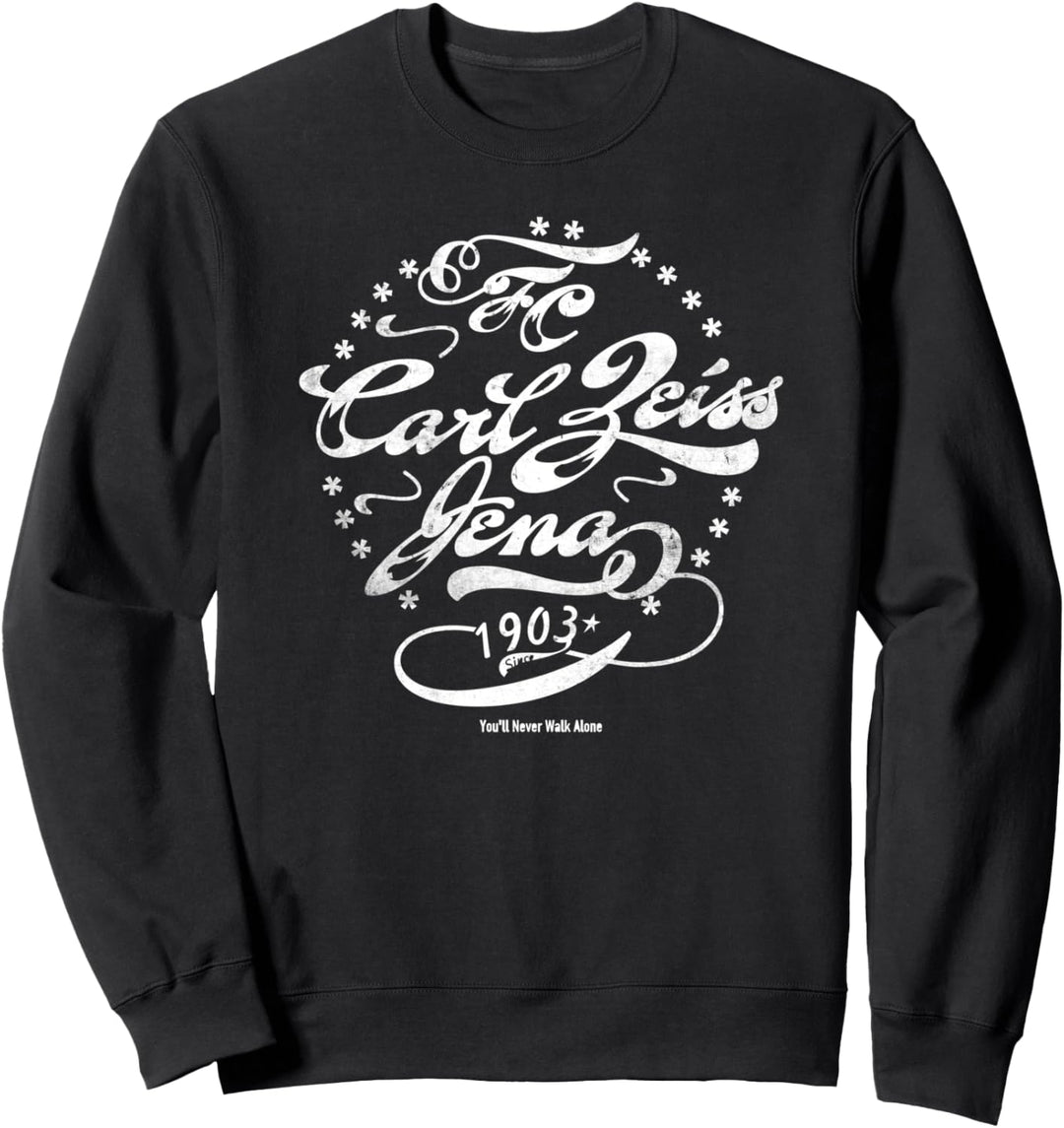 Jena Paradies City FCC Fussball 1903 Saale blau Sweatshirt