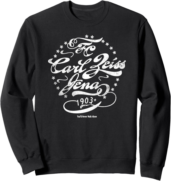 Jena Paradies City FCC Fussball 1903 Saale blau Sweatshirt