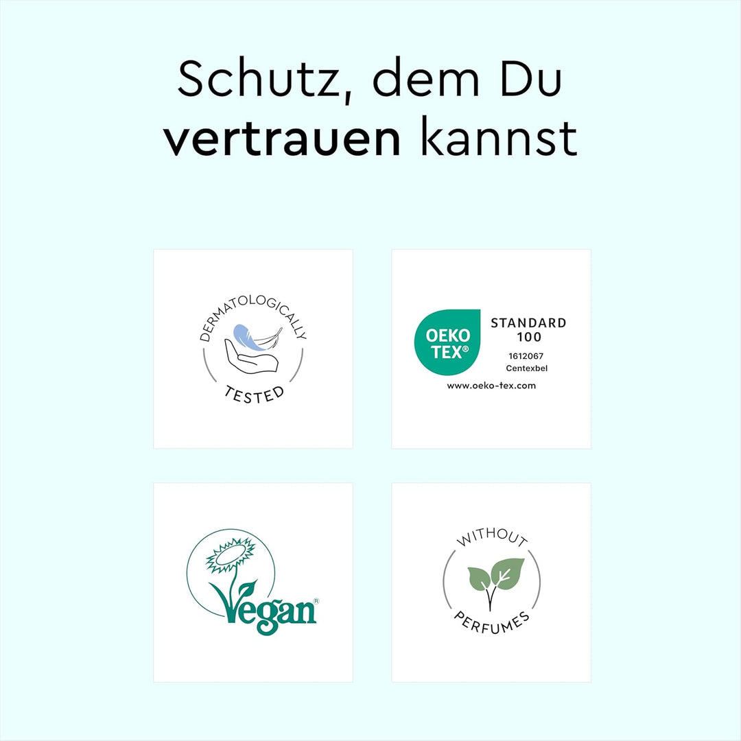 LILLYDOO Feuchte Waschtücher 350 Stück (7 X 50), 100% plastikfrei, extra grosses Tuch, ohne Parfüme