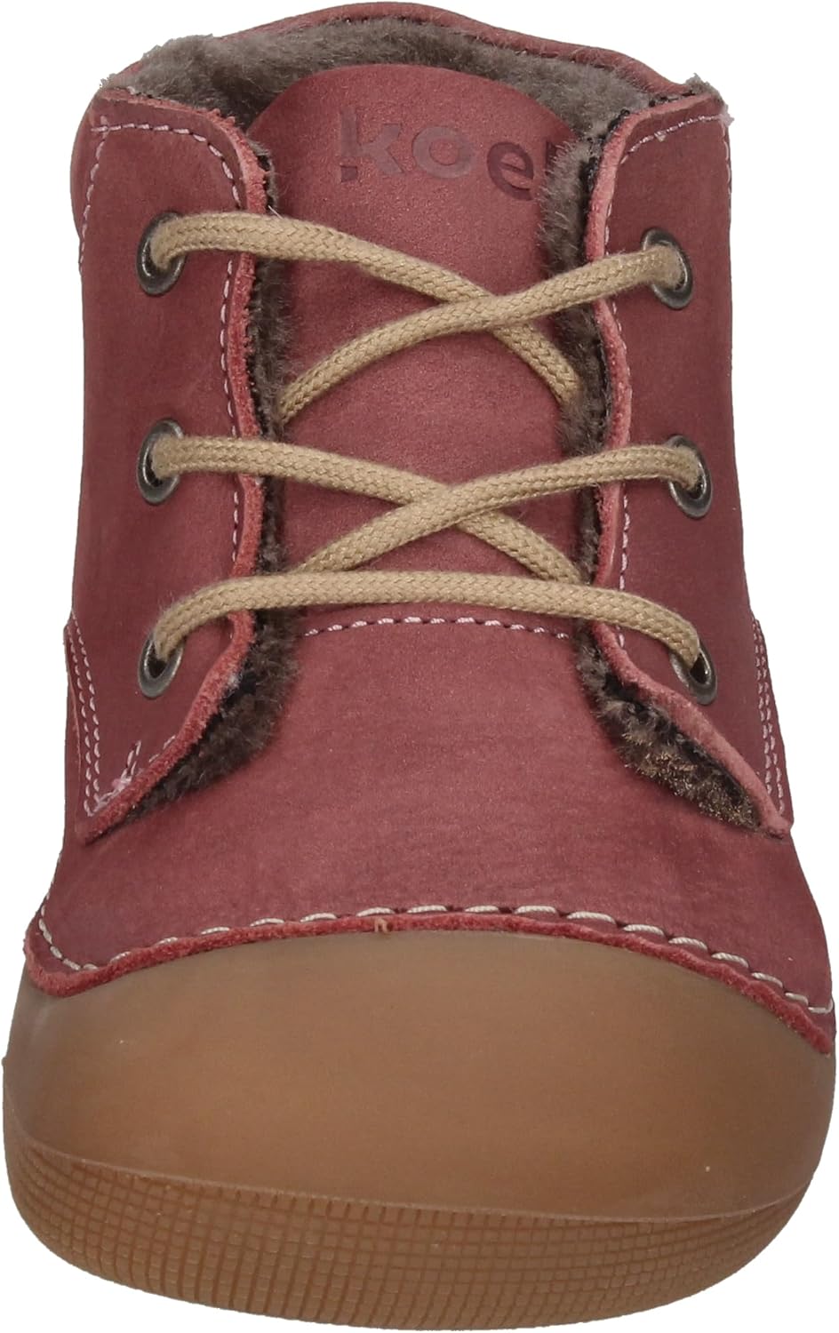 KOEL Barefoot Lauflernschuhe - AVA Bio Nubuk Lambswool Blue 19 EU Blossom, 19 EU Blossom