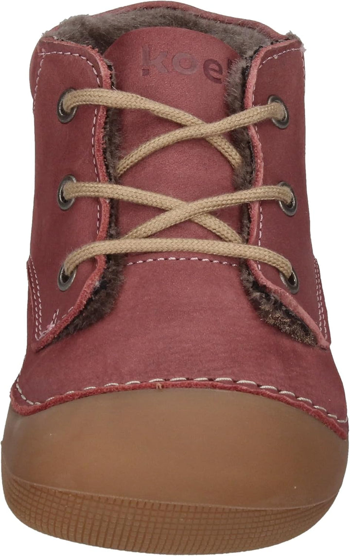 KOEL Barefoot Lauflernschuhe - AVA Bio Nubuk Lambswool Blue 19 EU Blossom, 19 EU Blossom