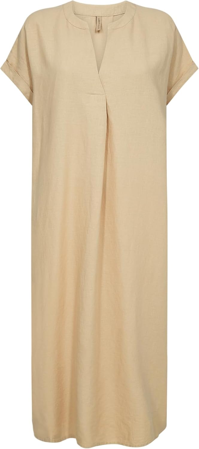 SOYACONCEPT Damen SC-INA 35 Kleid XL Sand, XL Sand