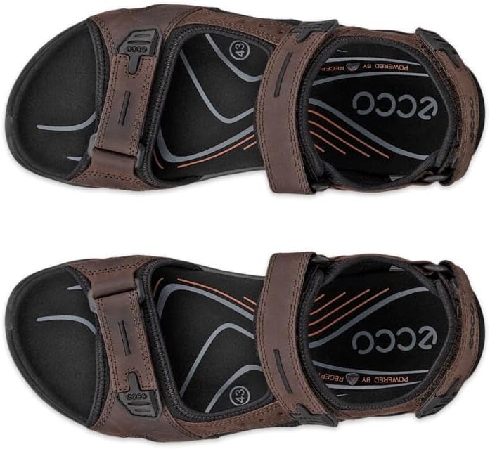ECCO Herren Yucatan M Sandal 42 EU Braun, 42 EU Braun