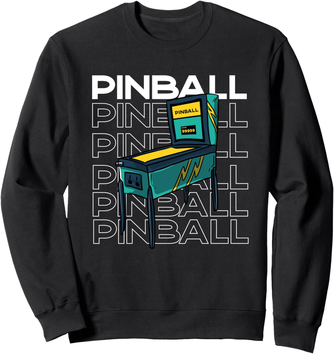 Vintage Arcade Geschenk - Männer oder Frauen Flipper Sweatshirt