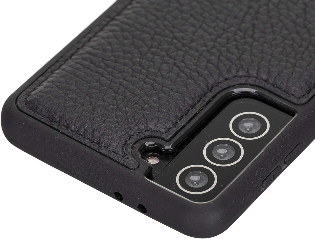 Solo Pelle Lederhülle für das Samsung Galaxy S21 + Plus 5G in 6.7 Zoll Hülle aus echtem Leder, Model