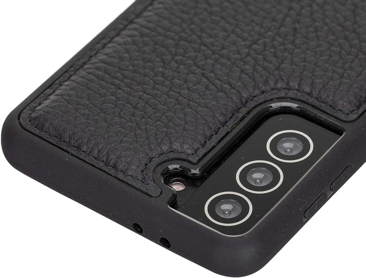 Solo Pelle Lederhülle für das Samsung Galaxy S21 + Plus 5G in 6.7 Zoll Hülle aus echtem Leder, Model