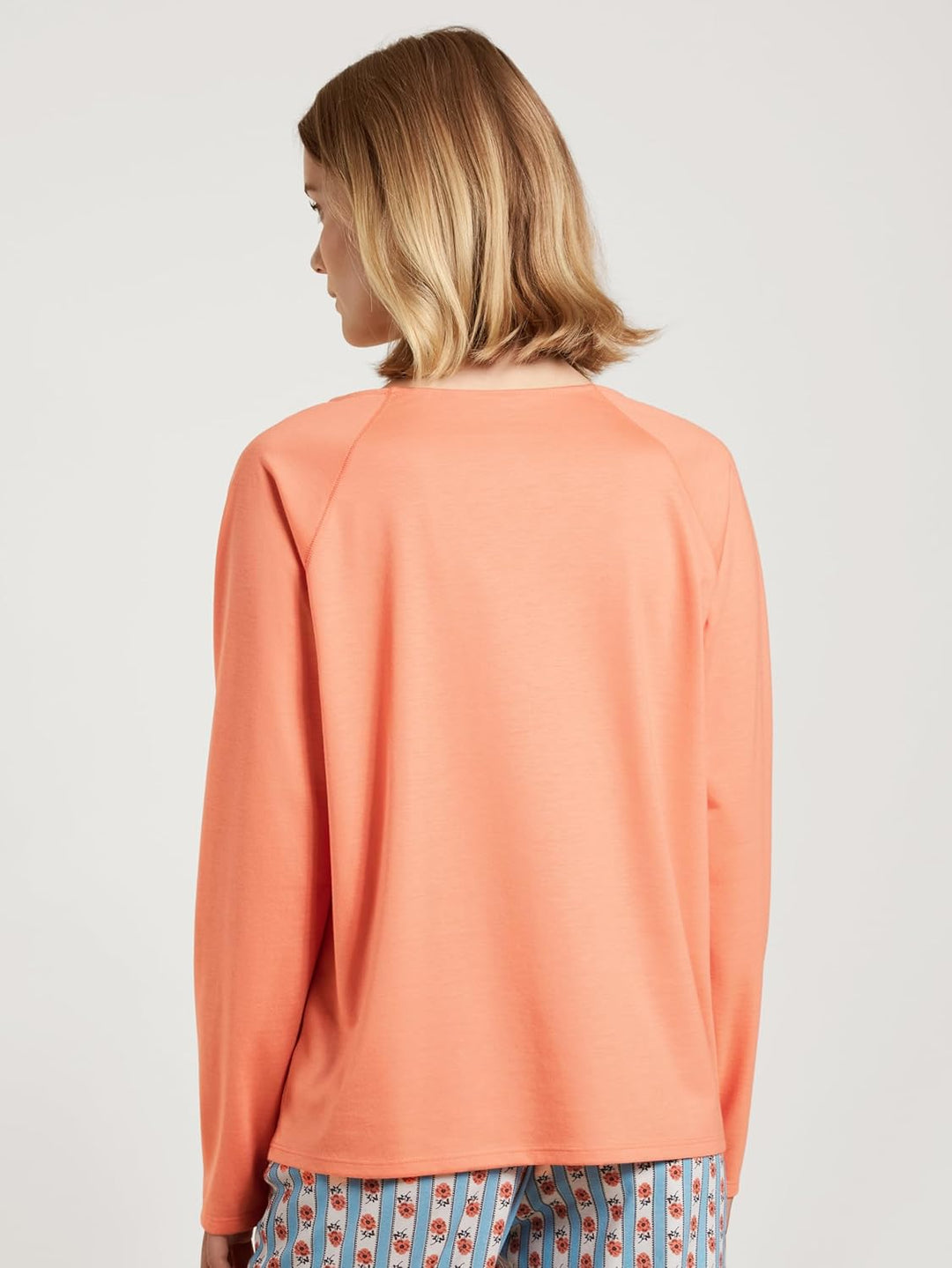 CALIDA Favourites Langarmshirt Damen, aus 100% Baumwolle 40-42 Canyon Sunset, 40-42 Canyon Sunset