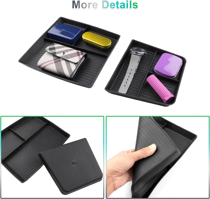 GAFAT Sko-d-a Enyaq iV 2021-2024 Mittelkonsole Aufbewahrungsbox, Enyaq 2023 Organizer Tray Mittelkon