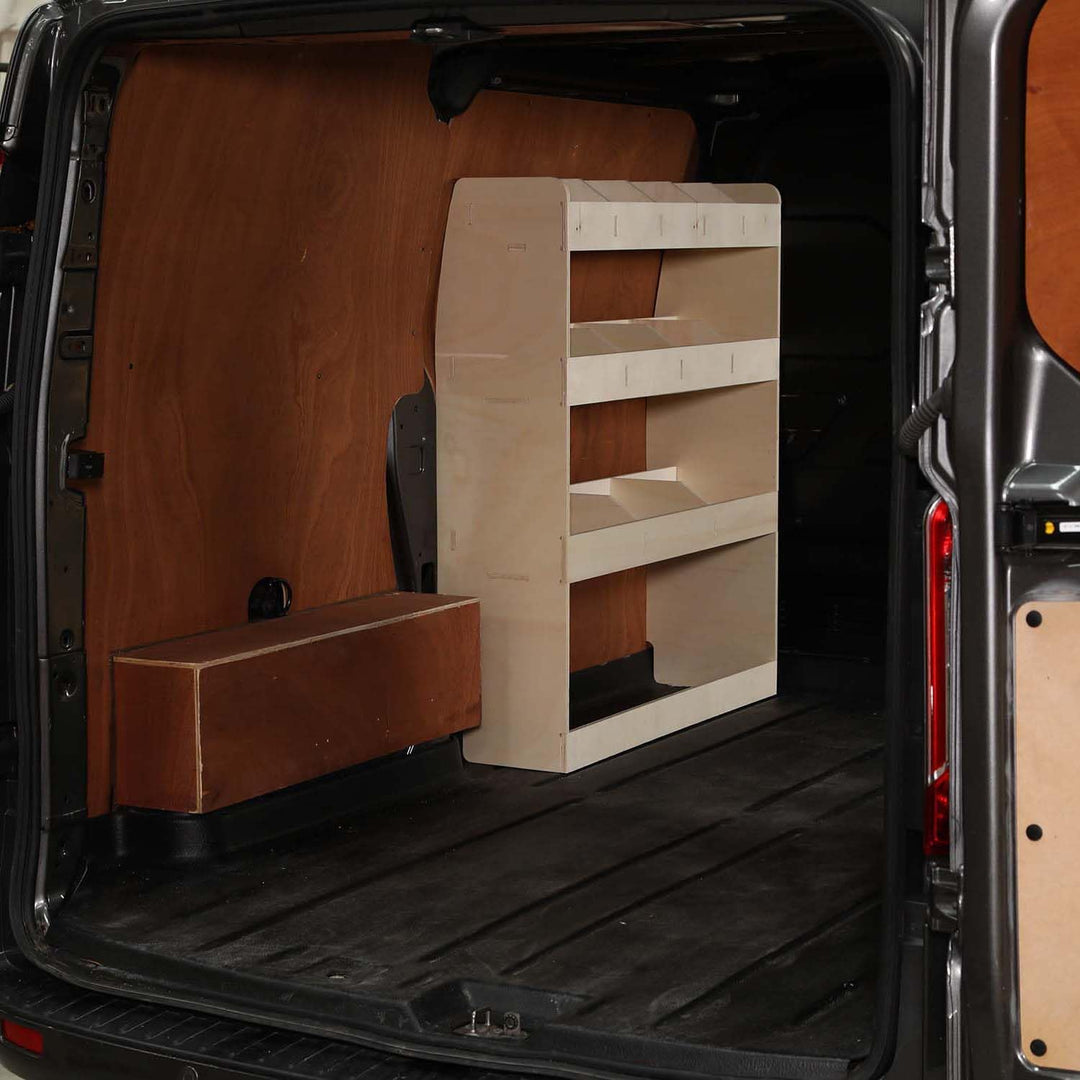 Vanify - Kompatibel mit Ford Transit Custom L1 2012+ Fahrzeugeinrichtung Fahrzeugregale, Fahrerseite