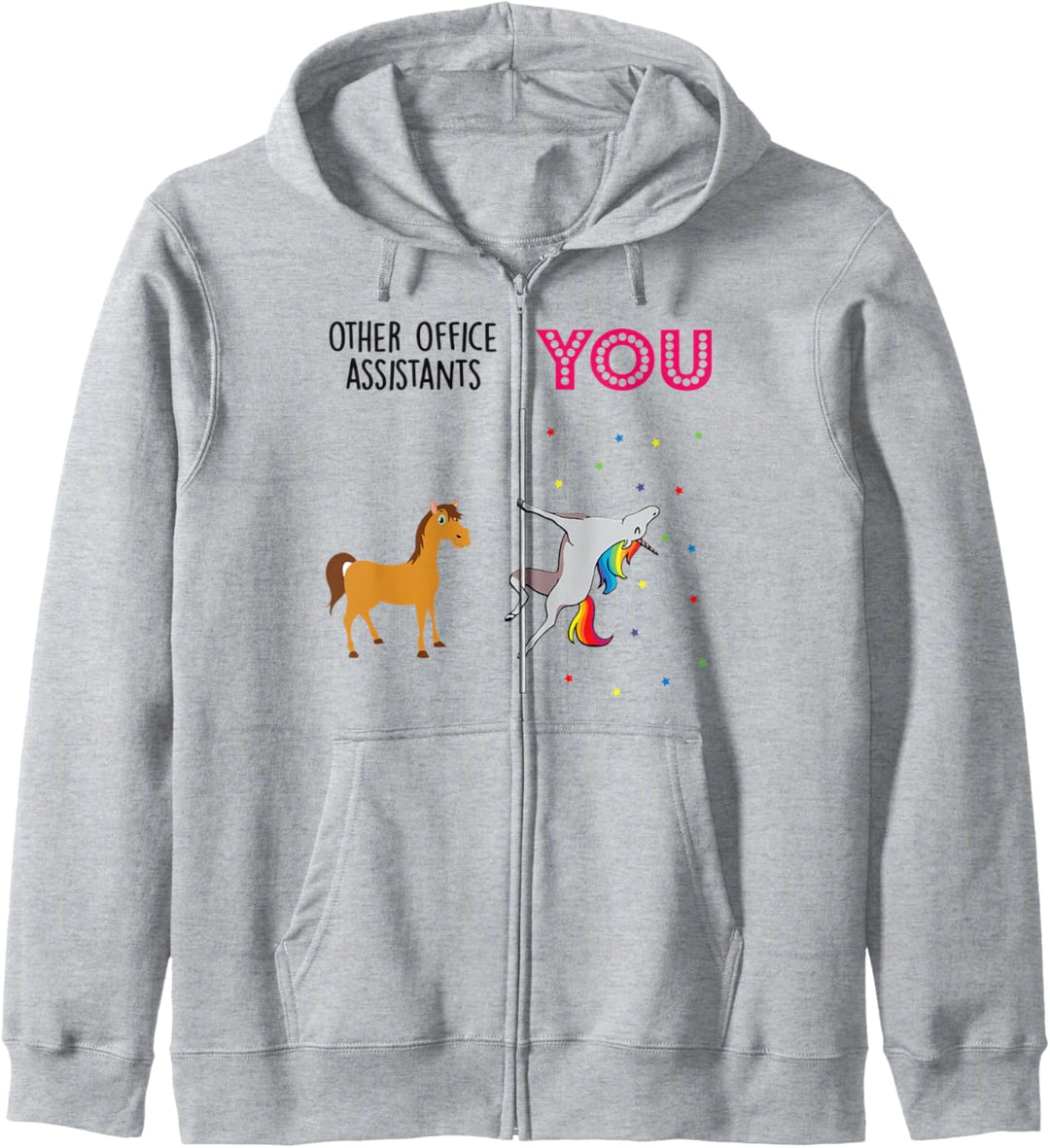 office assistant Funny Unicorn Kapuzenjacke