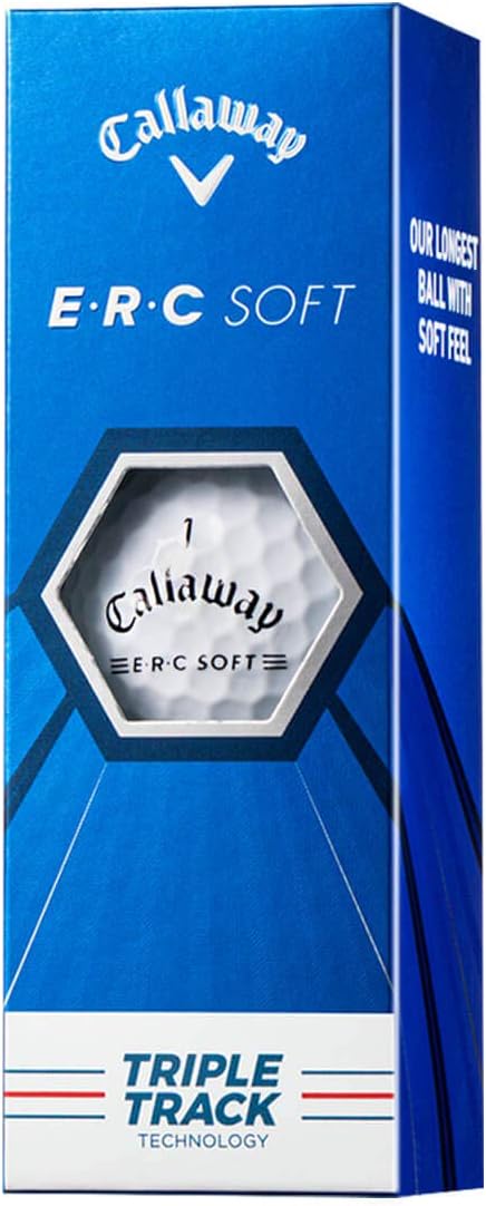 Callaway Golf ERC Triple Track Golfbälle 2021 Wei Einheitsgrösse Single, Wei Einheitsgrösse Single