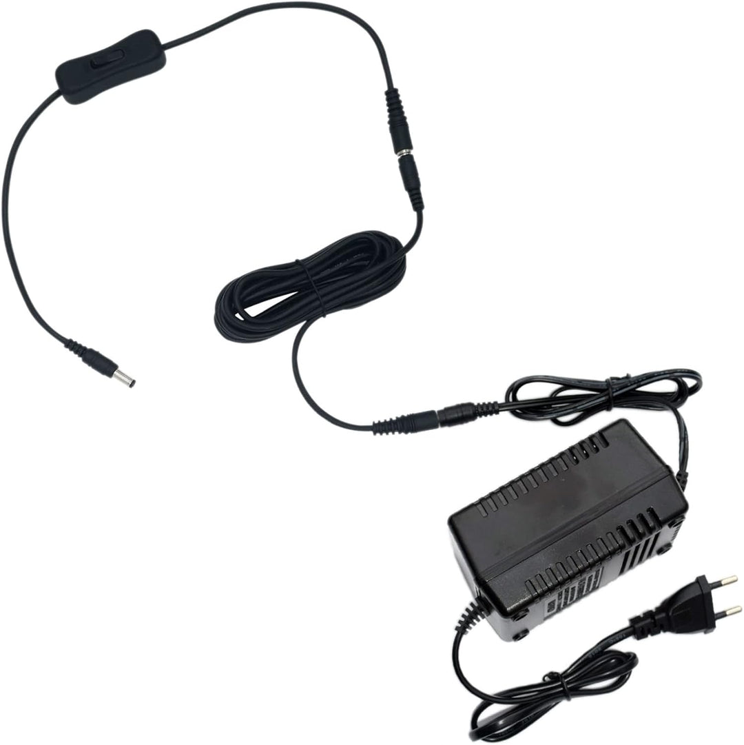 MyVolts 9V EU-Netzteil kompatibel mit FMR Audio RNC1773 Compressor/Limiter - mit Verlängerungskabel