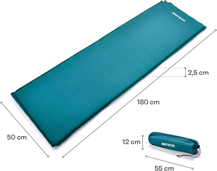 Isomatte Camping Matratze Ultraleicht und bequem Luftmatratze mit kissen Polster - zum Wandern Reise