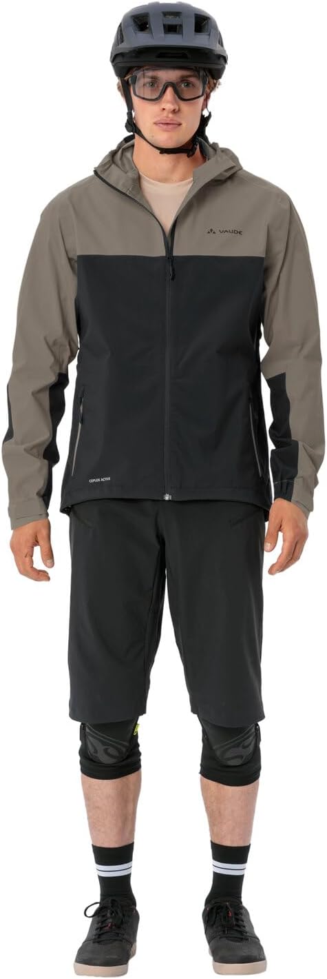 VAUDE Men's Moab Rain Jacket - Regenjacke Herren S coconut, S coconut