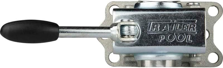 mb-m® Guss Klemmhalter Klemmschelle Stützradhalter verstärkt durch Gussplatte - Rohr Ø 48 mm für Stü