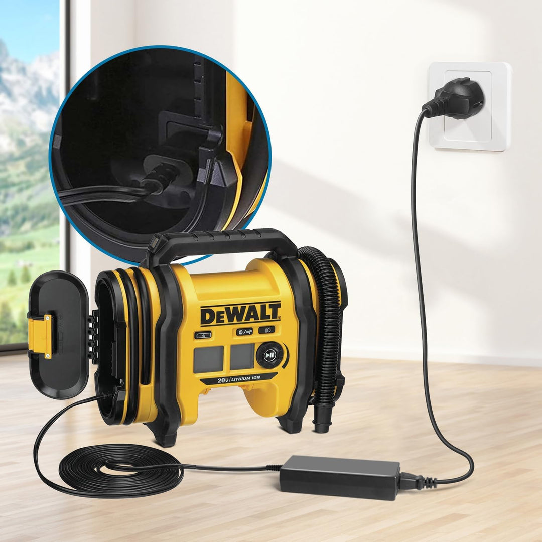 KFD Netzteil 13,8V Power Supply Ladegerät für Dewalt N557515 Akku-Kompakt-Kompressor DCC018N DCC018N
