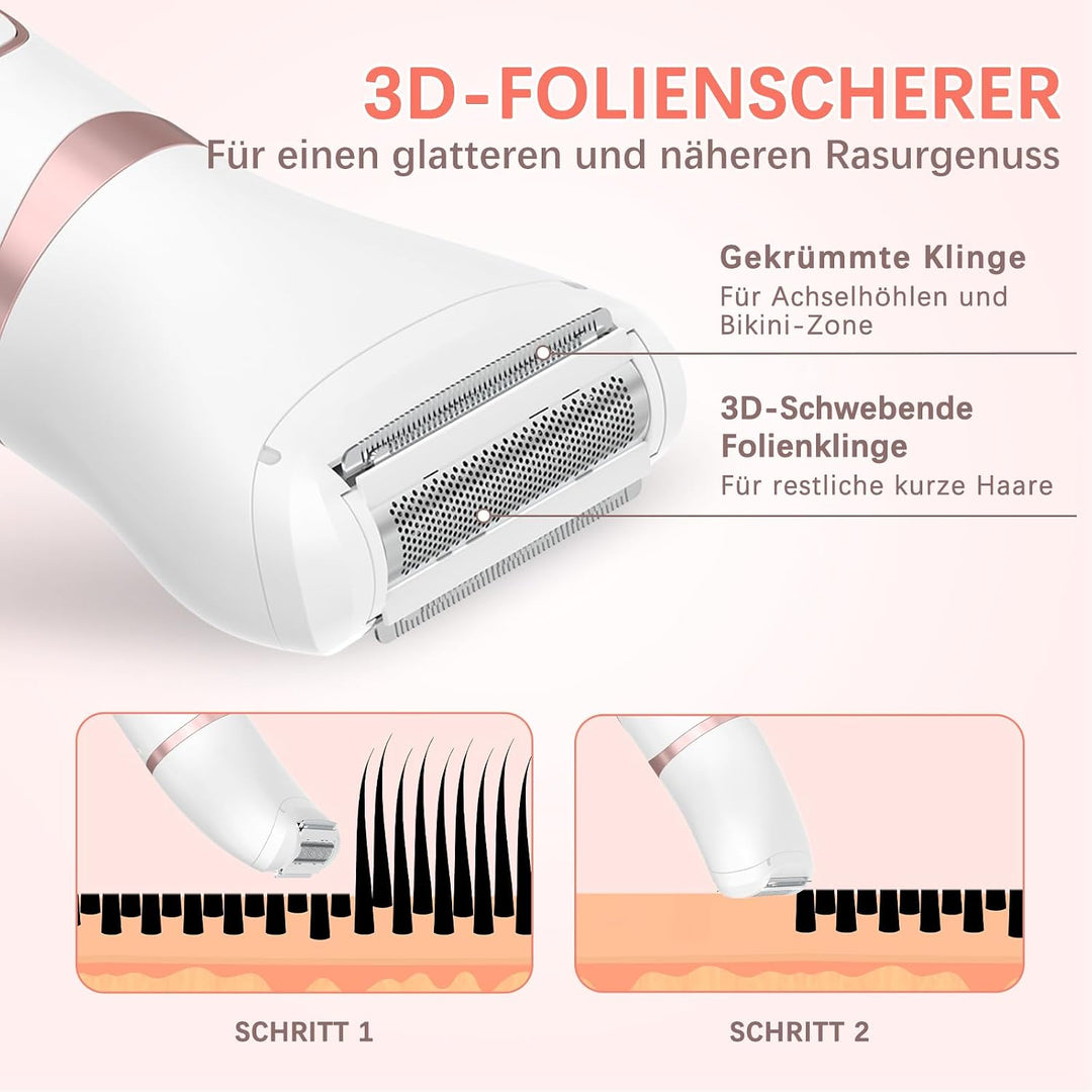 MAXGROOM 3-in-1 Intimrasierer für Frauen