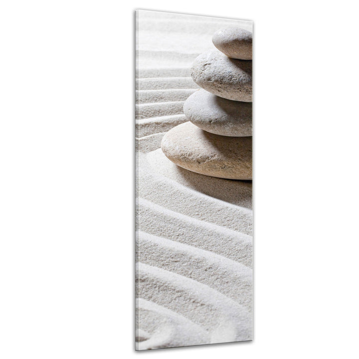 Bilderdepot24 Bild auf Leinwand | Relaxing in 50x160 cm als Panorama Wandbild XXL | Wand-deko Dekora