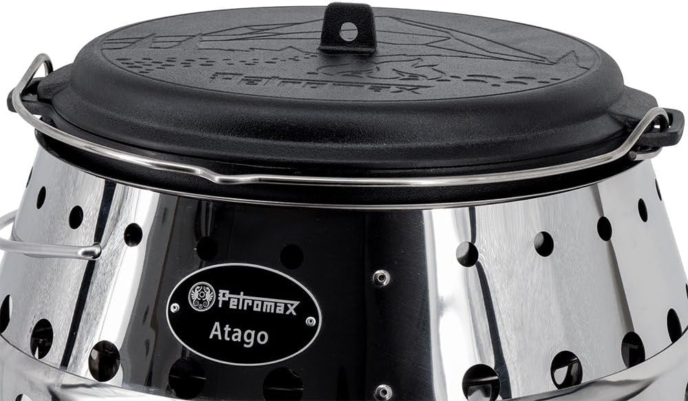 Petromax Dutch Oven Essential Line - Topf für den täglichen Gebrauch, aus Gusseisen für Induktion, G