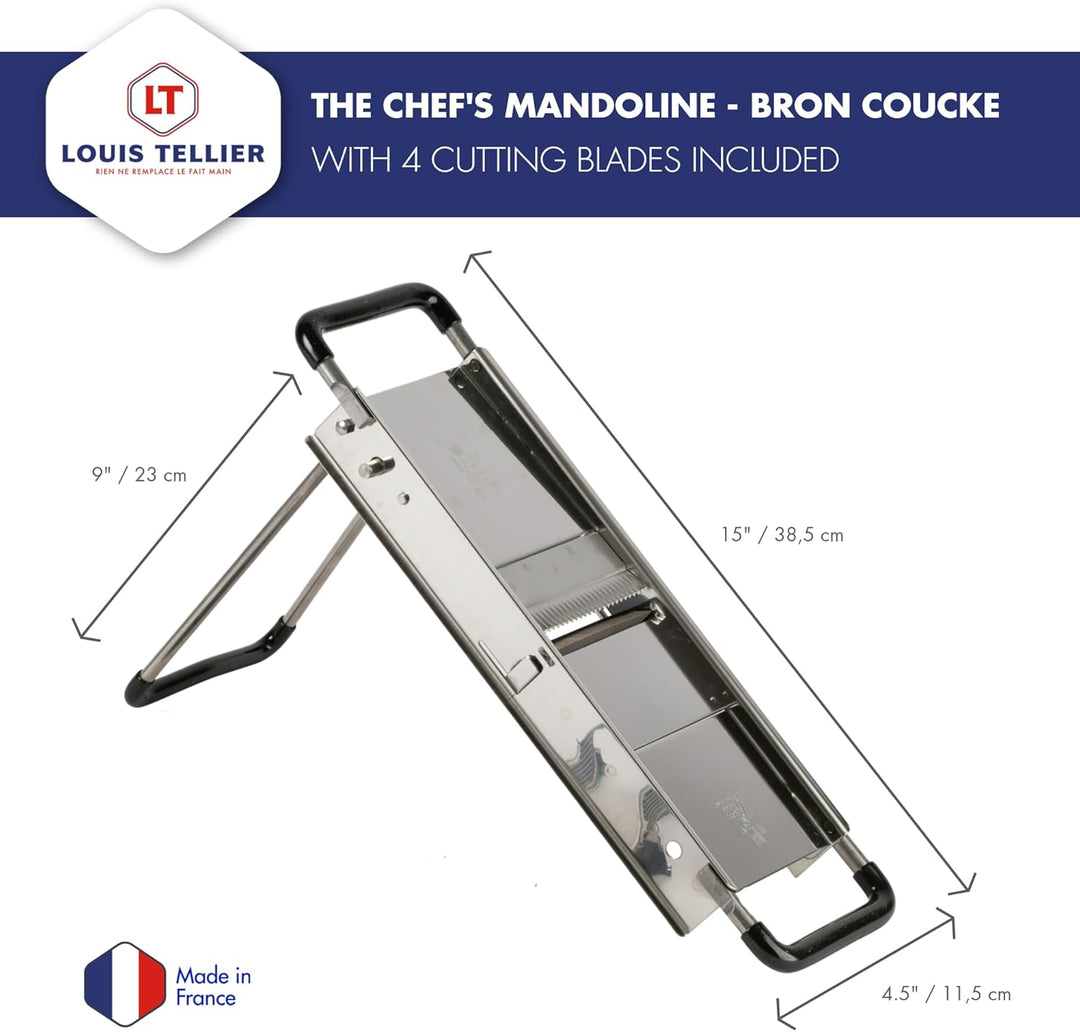 Mandoline gourmet du chef incl. kap Tellier 15000