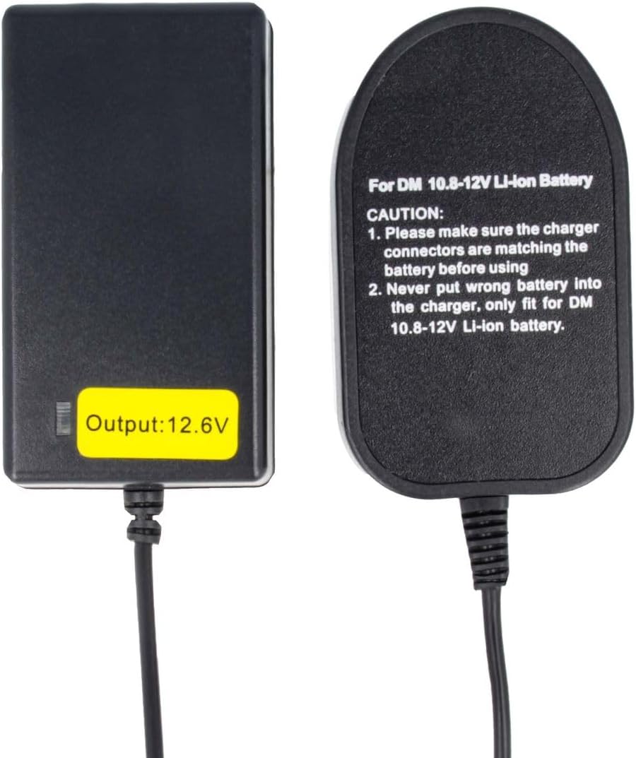 Ladegerät kompatibel mit Dremel Li-Ion Werkzeug-Akkus 8000-01, 8001-02, 855-02 - 12.6V 1.5A